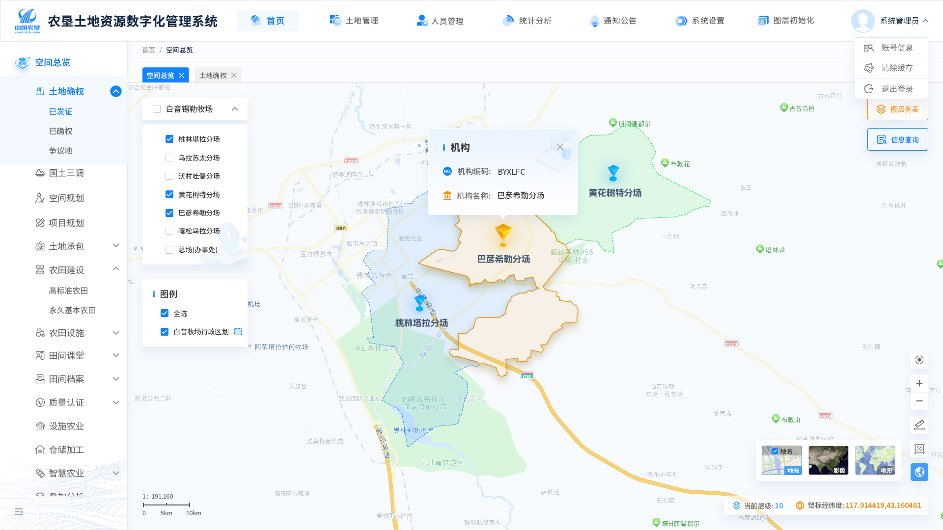 土地资源管理系统(图1)